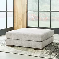 Signature Design by Ashley® Regent Park Cushioned Upholstered Ottoman
