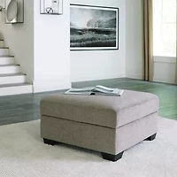 Signature Design by Ashley® Creswell Cushioned Storage Upholstered Ottoman