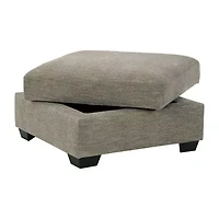 Signature Design by Ashley® Creswell Cushioned Storage Upholstered Ottoman