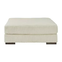 Signature Design by Ashley® Lindyn Cushioned Upholstered Ottoman