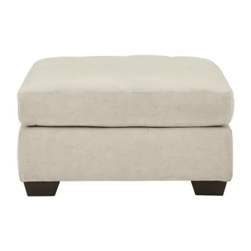 Signature Design by Ashley® Falkirk Cushioned Upholstered Ottoman
