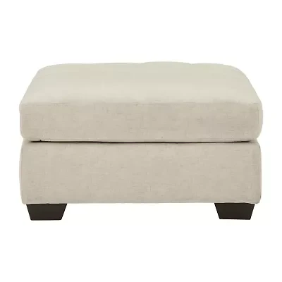 Signature Design by Ashley® Falkirk Cushioned Upholstered Ottoman