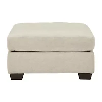 Signature Design by Ashley® Falkirk Cushioned Upholstered Ottoman