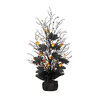 Glitzhome Lighted Tree Halloween Tabletop Decor