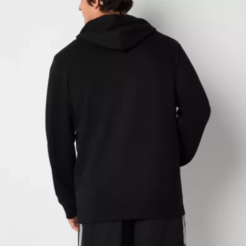 Xersion Quick Dry Cotton Fleece Mens Long Sleeve Fleece Active Big and Tall Hoodie