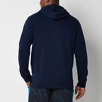 Xersion Quick Dry Cotton Fleece Mens Long Sleeve Fleece Active Big and Tall Hoodie