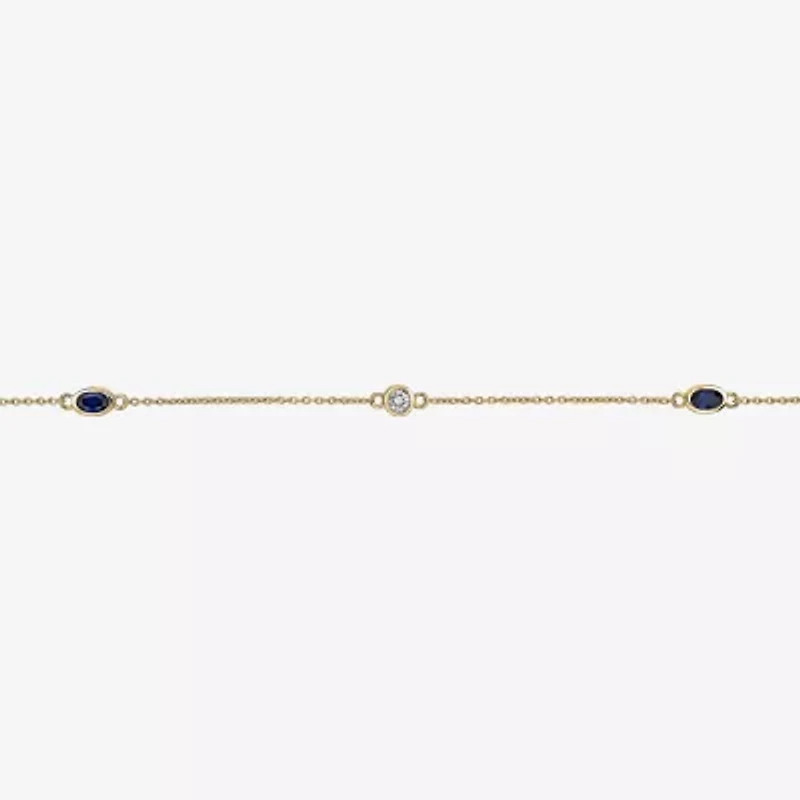 Womens 18K Gold Over Silver 16 Inch Cable Chain Necklace