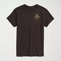 Novelty The Mandalorian And Grogu I Have A Job For You Mens Crew Neck Short Sleeve Regular Fit Baby Yoda Star Wars Graphic T-Shirt