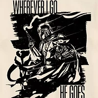 Novelty The Mandalorian and Grogu Mens Crew Neck Short Sleeve Regular Fit Baby Yoda Star Wars Big Tall Graphic T-Shirt