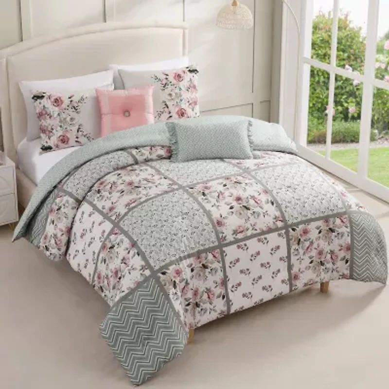 Bebejan Sage Serenity 5-pc. Reversible Comforter Set