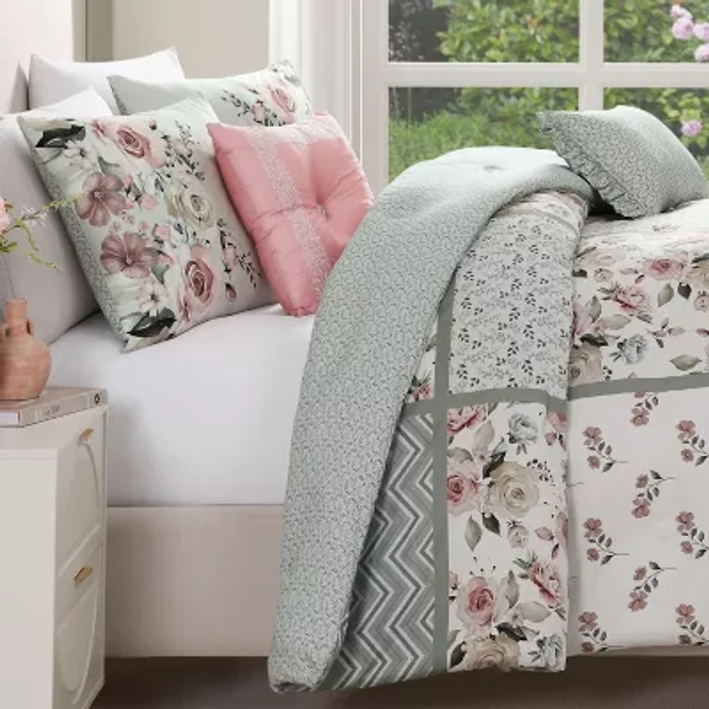Bebejan Sage Serenity 5-pc. Reversible Comforter Set