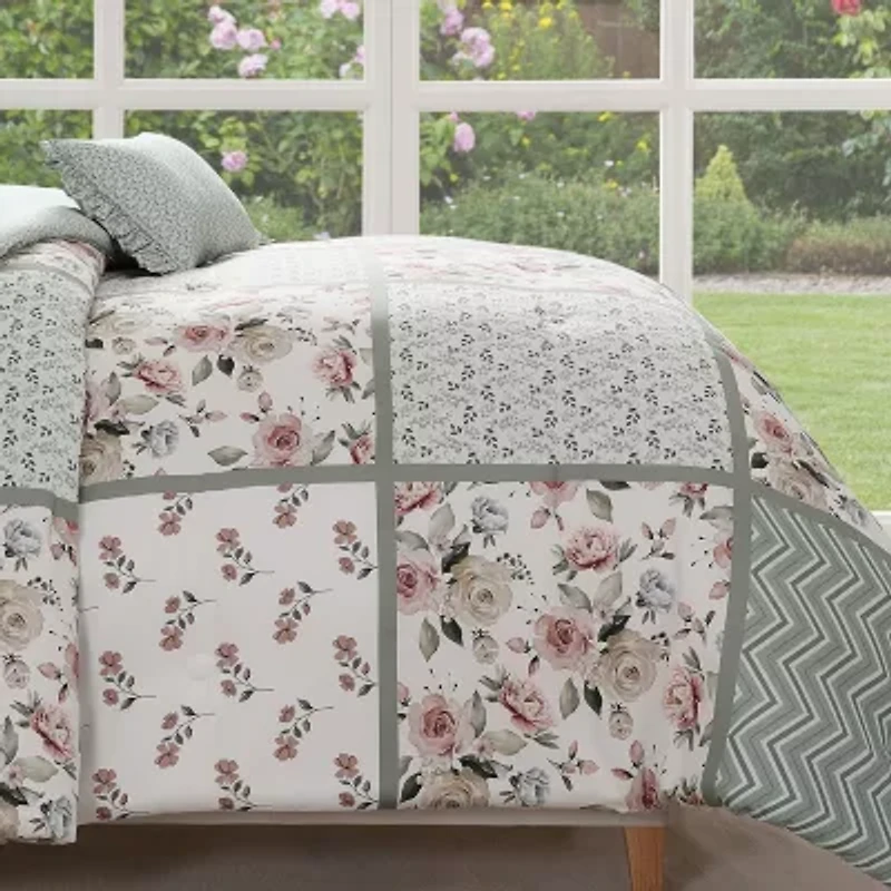Bebejan Sage Serenity 5-pc. Reversible Comforter Set