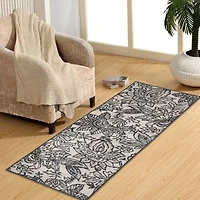 Riviera Home Eden Floral Indoor Rectangular Runner