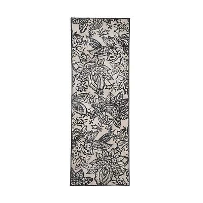 Riviera Home Eden Floral Indoor Rectangular Runner