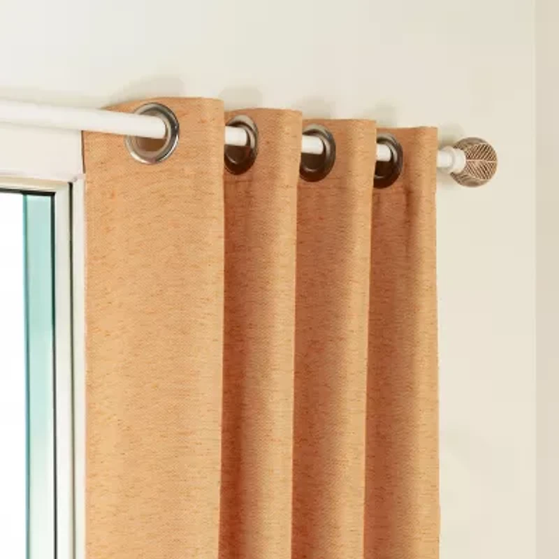 Deco Window Morroccan Ball 1 IN Adjustable Curtain Rod