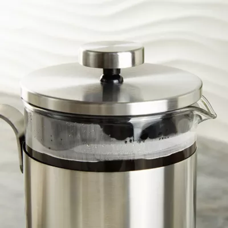BergHOFF Leo Maestro Stainless Steel 20oz French Press Beverage Dispenser
