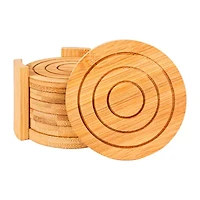 BergHOFF Bamboo Round 4-pc. Coasters
