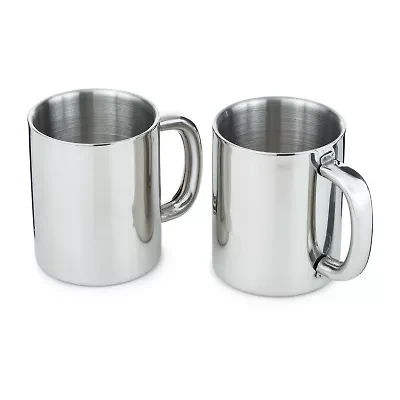 BergHOFF 18/10 Stainless Steel 2-pc. Coffee Mug Set