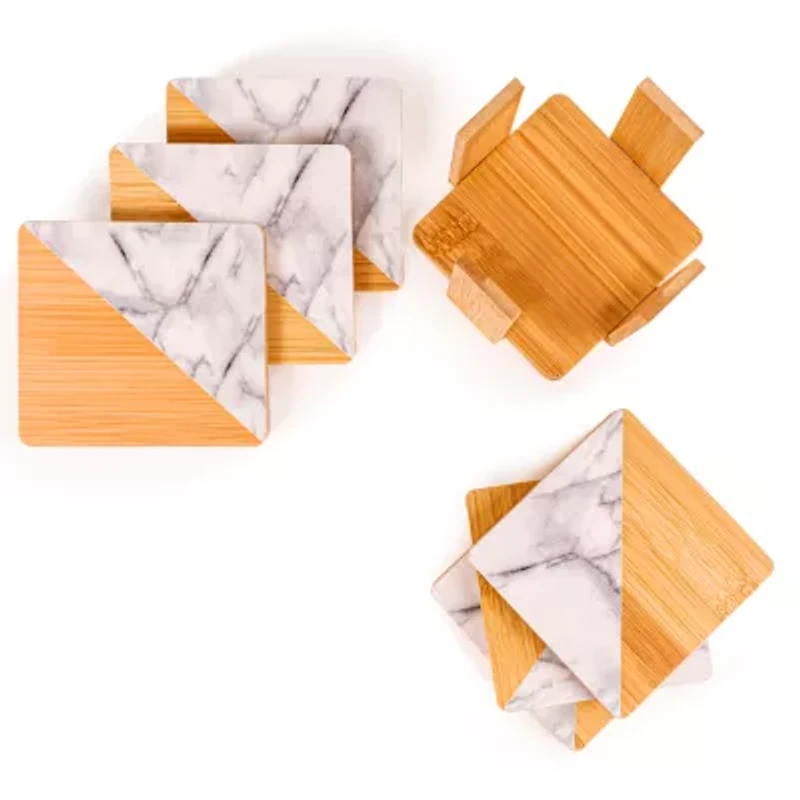 BergHOFF Bamboo Square 14-pc. Coasters