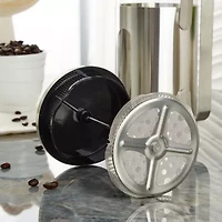 BergHOFF Leo Maestro Stainless Steel 34oz French Press Beverage Dispenser