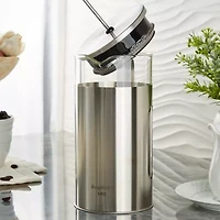 BergHOFF Leo Maestro Stainless Steel 34oz French Press Beverage Dispenser