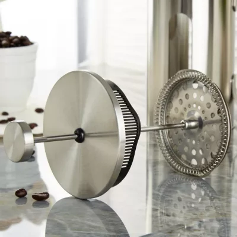 BergHOFF Leo Maestro Stainless Steel 34oz French Press Beverage Dispenser