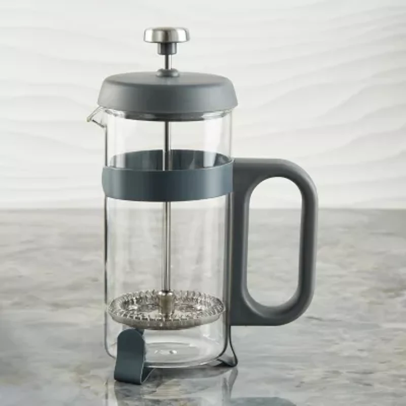 BergHOFF Leo Aroma Glass 12oz French Press Beverage Dispenser