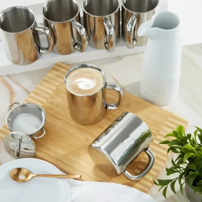 BergHOFF 18/10 Stainless Steel 6-pc. Coffee Mug Set