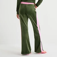 Juicy By Couture Womens Juniors Flare Mid Rise Sweatpant