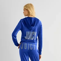 Juicy By Couture Womens Juniors Lightweight Track Jacket