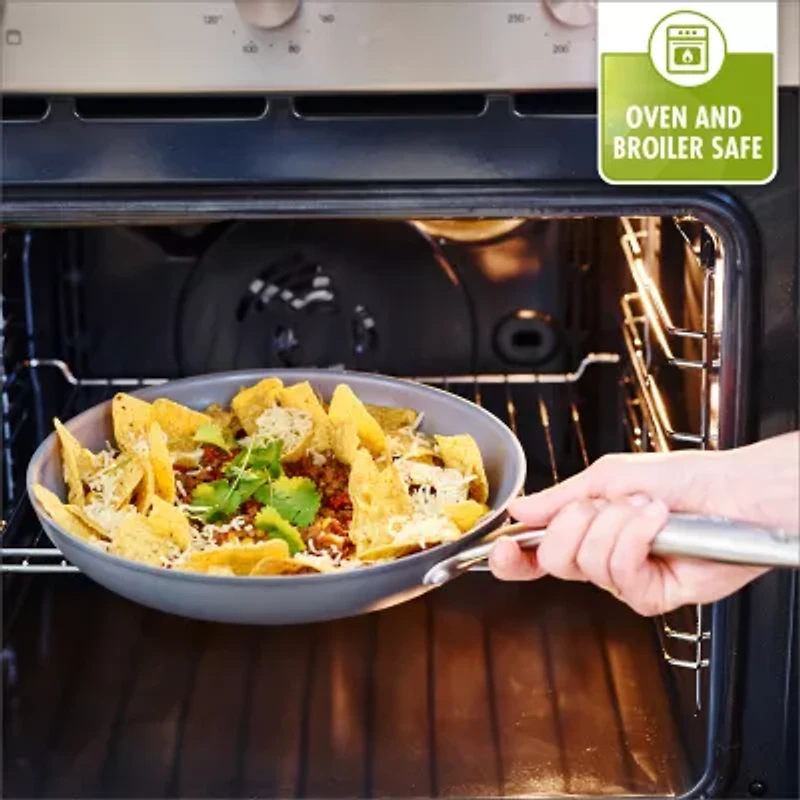 GreenPan Lima Hard Anodized Ceramic Non-Stick 10" Open Frypan with Turner Set