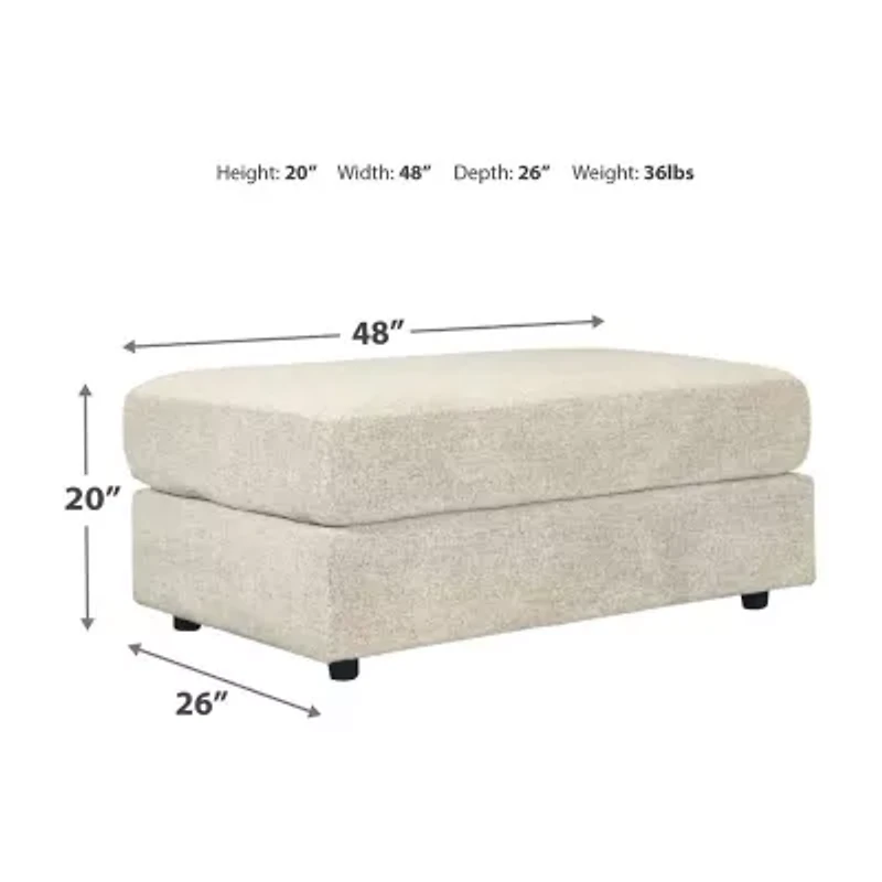Signature Design by Ashley® Soletren Upholstered Ottoman