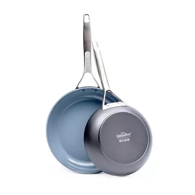 GreenPan Paris Pro Hard Anodized Cermaic Non-Stick 2-pc. Open Frypan Set