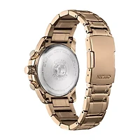 Citizen Pcat Mens Rose Goldtone Stainless Steel Bracelet Watch Cb5896-54x