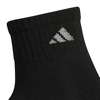 adidas Cushioned Womens 6 Pair Quarter Ankle Socks