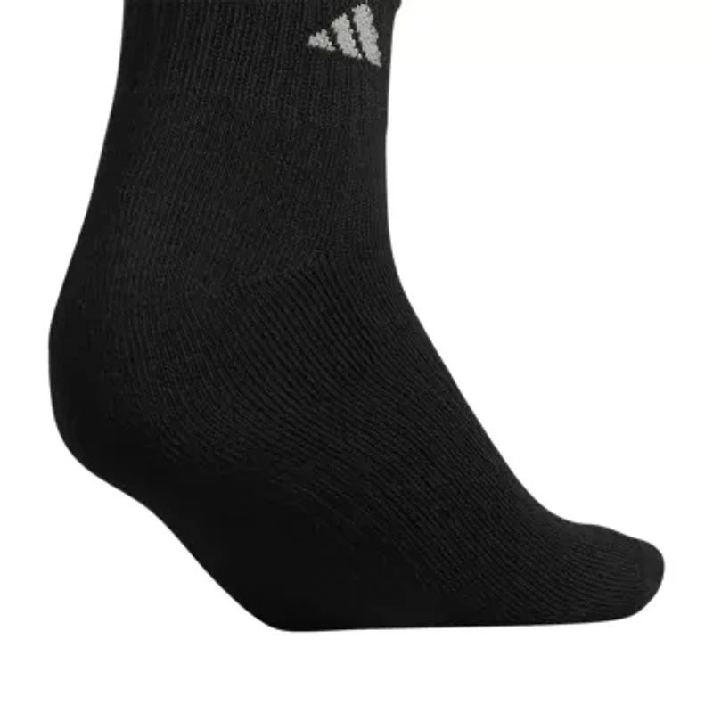 adidas Cushioned Womens 6 Pair Quarter Ankle Socks