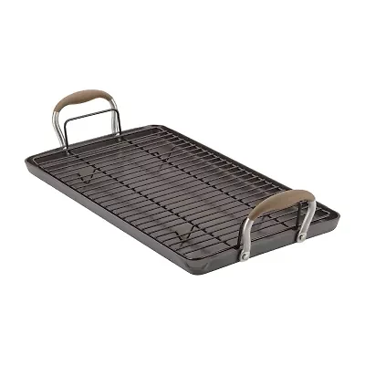 Anolon Advanced Home Hard Anodized 10"X18" Double Burner Griddle