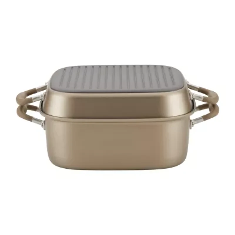 Anolon Advanced Home Hard Anodized 2-pc. Two Step Meal Cookware Set