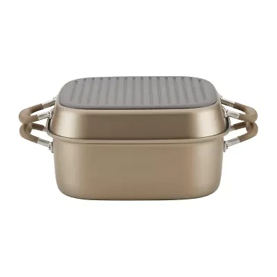 Anolon Advanced Home Hard Anodized 2-pc. Two Step Meal Cookware Set