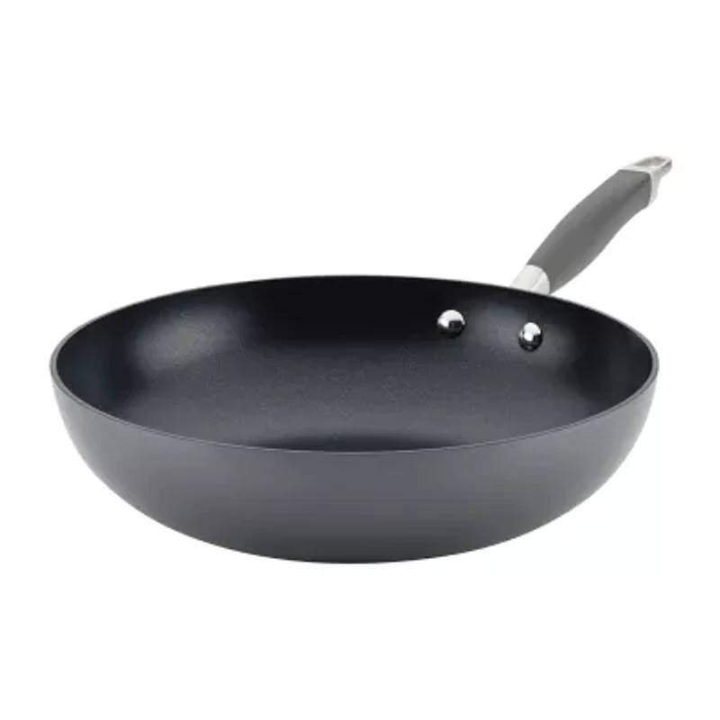 Anolon Advanced Home Hard Anodized 12" Stir Fry Pan