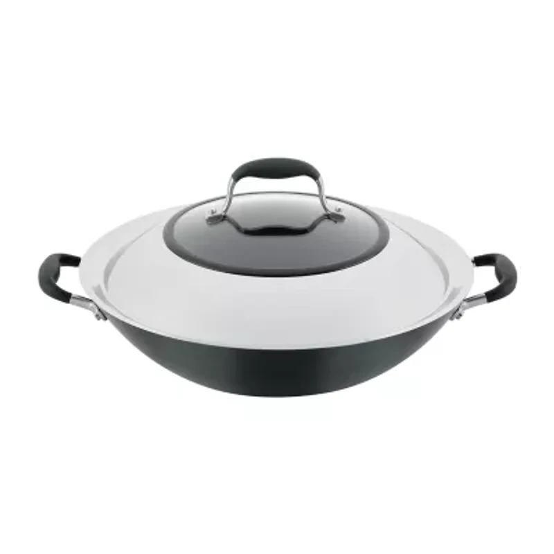 Anolon Advanced Home Hard Anodized 14" Wok with Lid