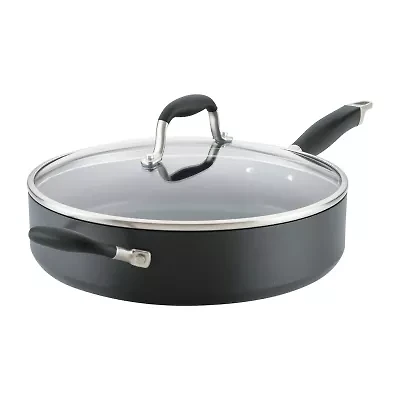 Anolon Advanced Home Hard Anodized 5-qt. Saute Pan with Lid and Helper Handle