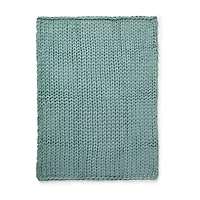 Your Lifestyle By Donna Sharp Chunky Knitted Reversible Lightweight Throw