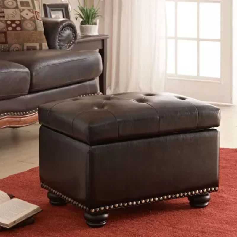 Designs4comfort 5th Avenue Storage Ottoman