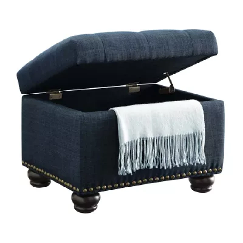 Designs4comfort 5th Avenue Storage Ottoman