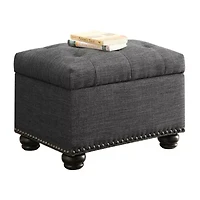 Designs4comfort 5th Avenue Storage Ottoman