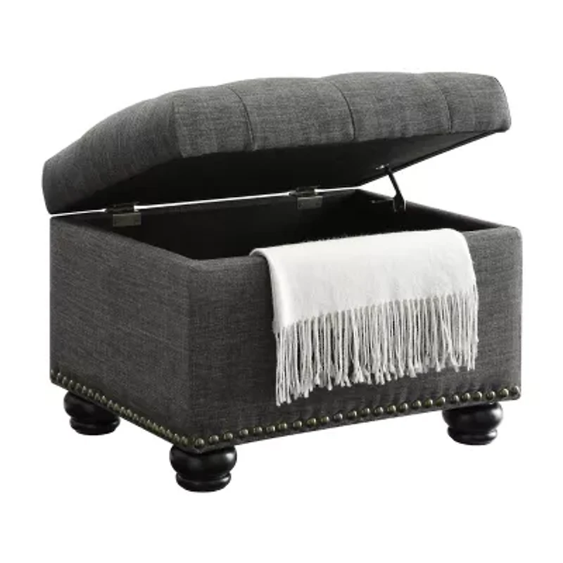 Designs4comfort 5th Avenue Storage Ottoman