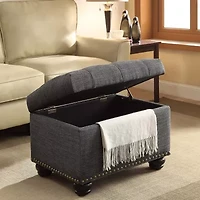 Designs4comfort 5th Avenue Storage Ottoman