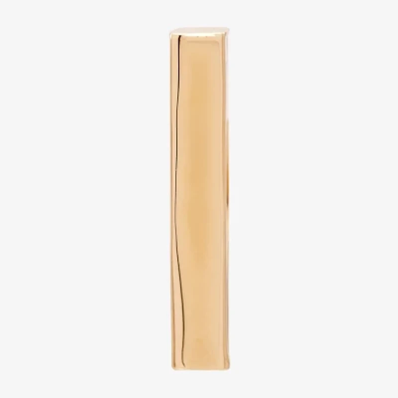 Gold Opulence 14K Gold 12.7mm Square Single Stud Earring