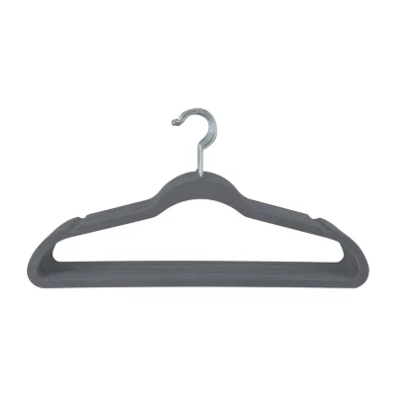 Simplify Super Slim Velvet Plastic Hangers